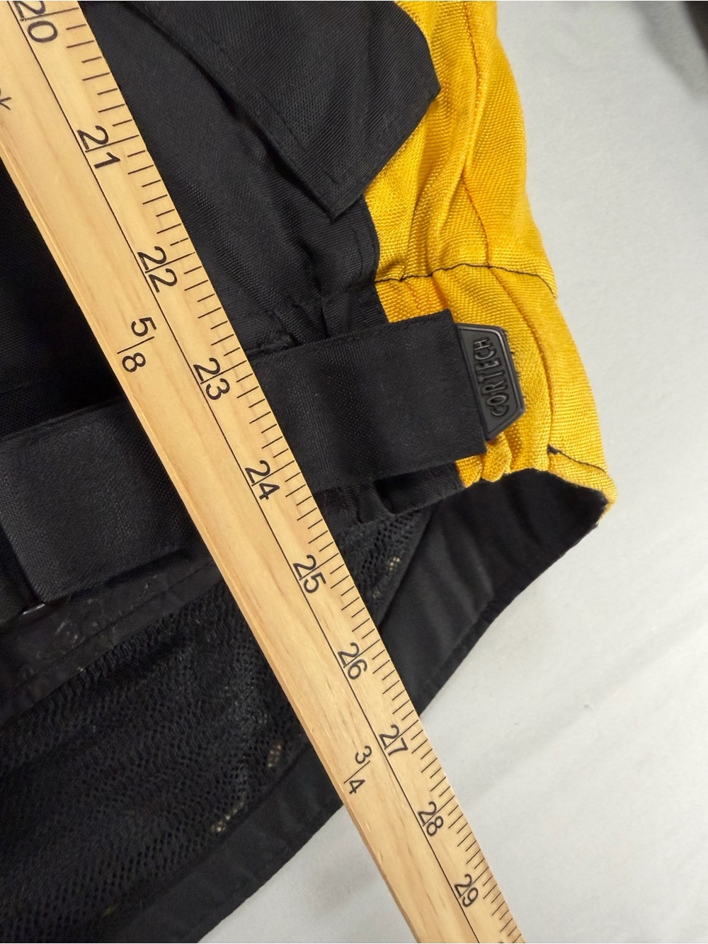 Cortech Tour Master Advanced Sport Jacket L Black Yellow Liner Moto - Picture 7 of 12